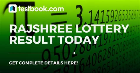 rajashri game|Rajshree Lottery Result Today 01.07.2023 11 am, 3 .